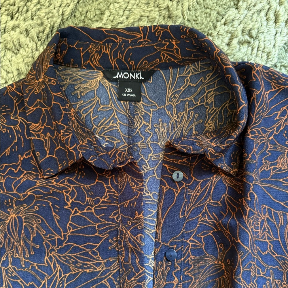 Monki Modern Botanical Jumpsuit - Picture 3 of 5